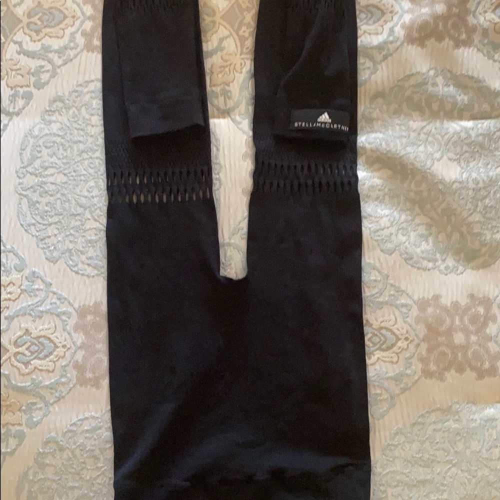 Adidas Warpknit Tank and laser cut leggings